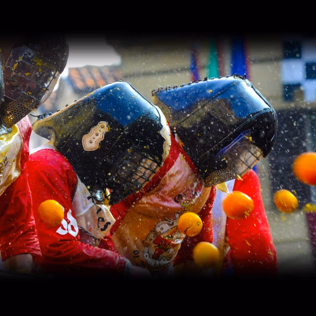 Battle of the Oranges Ivrea