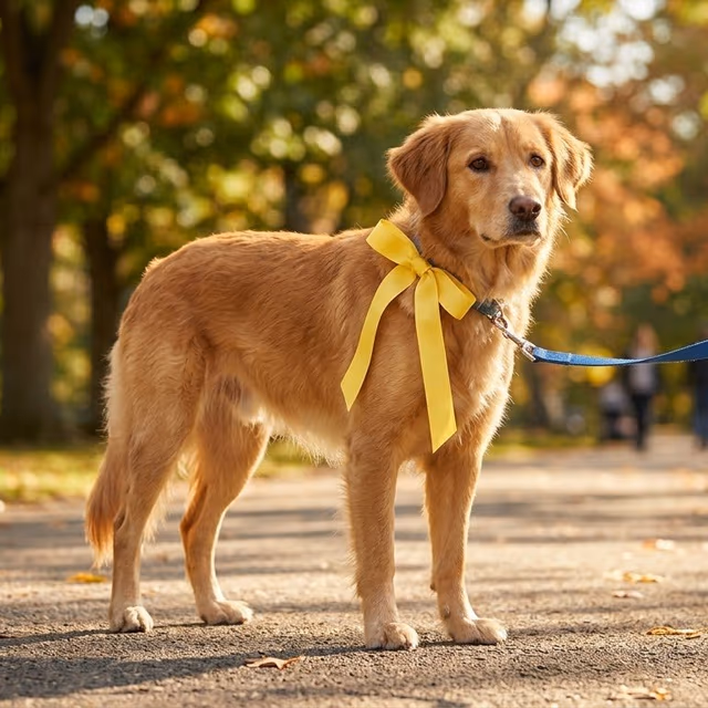 Dogs in Yellow Day