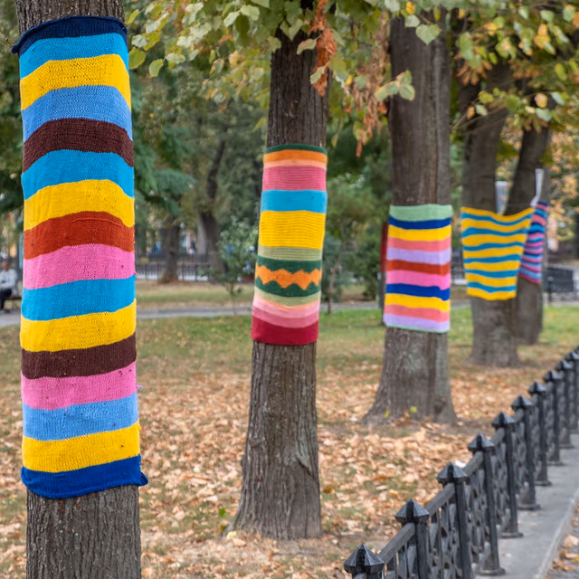 International Yarn Bombing Day