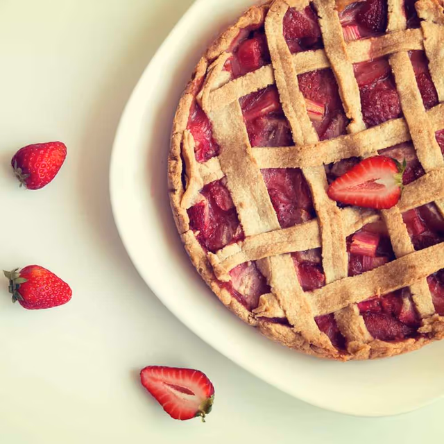 National Strawberry Rhubarb Pie Day