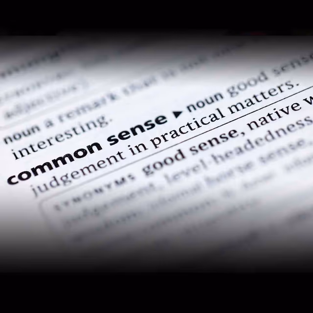 Use Your Common Sense Day